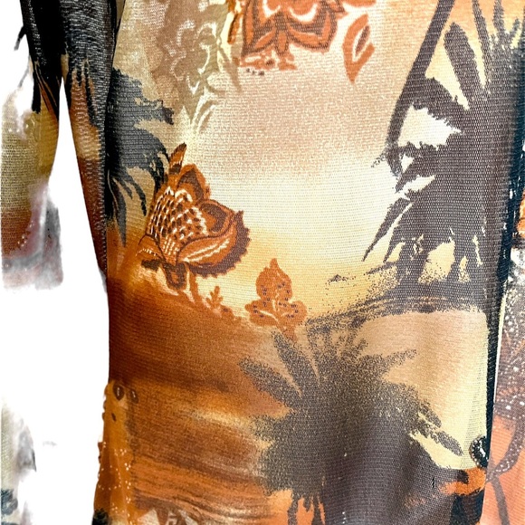 CYC Eye-catching Vintage Tunic style top - Picture 3 of 6